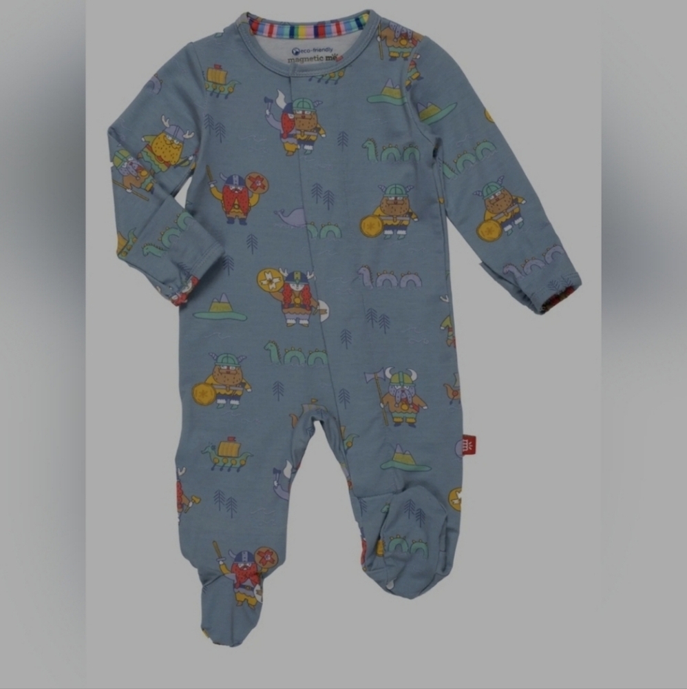 Magnetic Me It Takes a Pillage Magnetic Footie Baby Sleeper